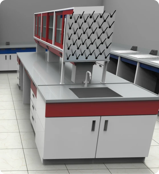 Escritorios y espacios para laboratorio